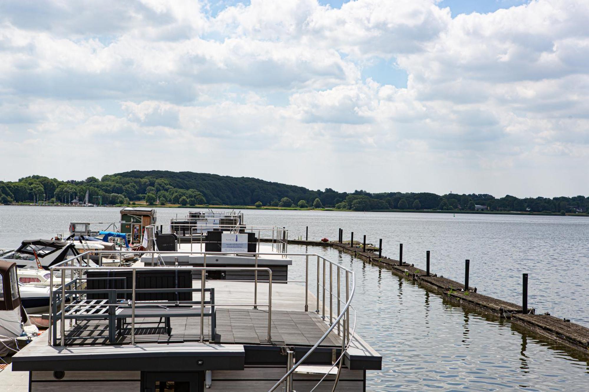 Ostsee Hausboot Schleswig Ostseeblick 1 Exterior photo